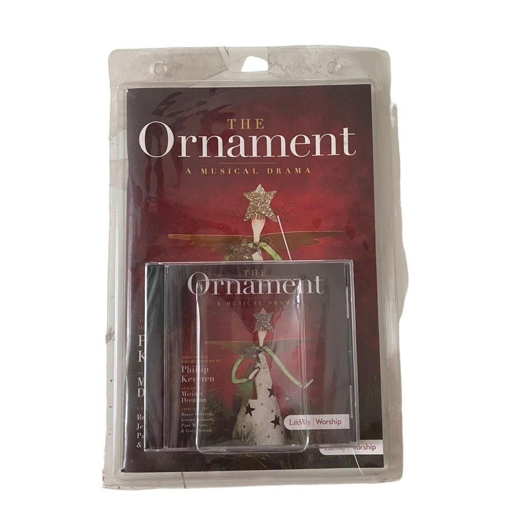 Lifeway Church The Ornament: A Musical Song Book Musical CD New In Package
